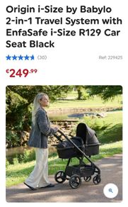 Parm + New born car seat