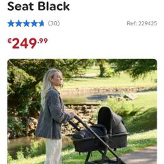 Parm + New born car seat