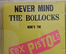 Sex Pistols CD - Never Mind The Bollocks