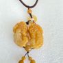 Yellow Jade Necklace Image 6