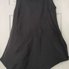 Black Elli Asymmetrical Top - Size 2