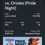 FOR CHARITY - Toronto Blue Jays "Pride Night" Baseball Cap Image 2