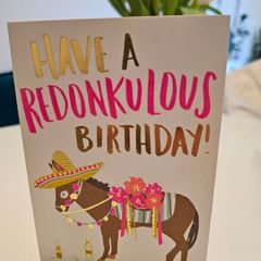 Paperchase birthday card (blank inside)