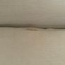 Large 7 foot cream linen sofa Image 5