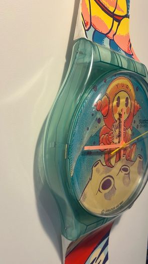 Swatch Maxi Wall Clock YURI 1991
