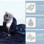Pink Fleece Blanket 127cm x 178cm Image 2