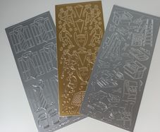 Craft Stickers - Male Interests