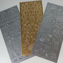 Craft Stickers - Male Interests