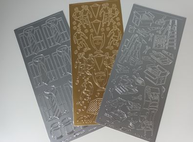 Craft Stickers - Male Interests