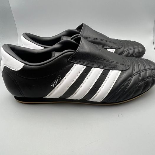 Adidas Original Taekwondo Womens SM II-LS Black/White Trainers JQ4775 UK 7 EU 40.5