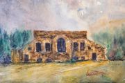Mountpelier Hill (hell fire club)watercolour watercolour