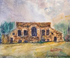 Mountpelier Hill (hell fire club)watercolour watercolour