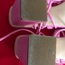 Ladies pink shoes size 4 Image 7