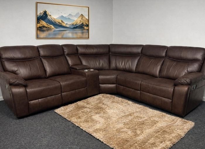 New Washington Modular Micro Fabric Recliner Sofa