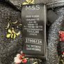 Marks & Spencer Black Floral Dress Image 5