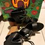 NEW LOOK Black Lace-Up Heeled Sandals Size UK 7 / EU 40 Image 4