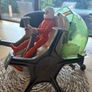 Vintage 1968 Marx Johnny Apollo "Space Crawler" Moonwalker Set Image 2