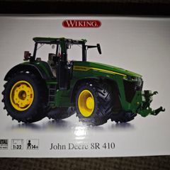 Wiking John Deere 8R410 1/32 Scale Model