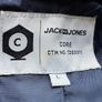 Jack & Jones Blue Check Zip Jacket Image 2