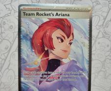 Team Rocket's Ariana 237/182 Sir Destined Rivals Pokemon Card