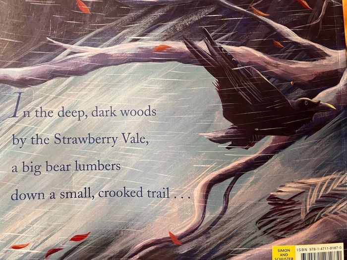 Book: Bear feels scared