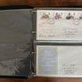 Collection of  81 UK First Day Cover stamps 1980 to 1986 in album plus 10 extra pages Image 4