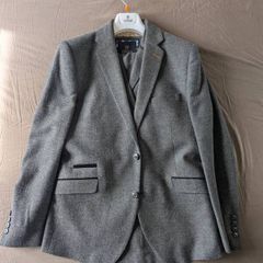 three piece suit: House of Cavani; large; slim fit