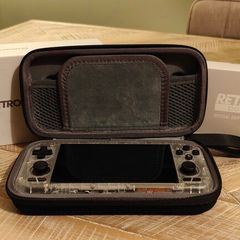 Retroid Pocket 4 Pro Console -128gb storage - 8GB - Crystal Version