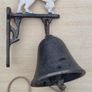 Vintage door bell with a dog figurine Image 4