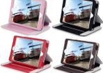 New Ipad Mini Techstyle Pu Leather Folio Wallet Case With Stand Pink / Black / Red By Terrapin