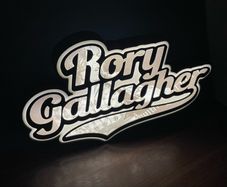 Rory Gallagher Lithophane Lightbox