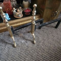 Antique brass fronted Andrions.