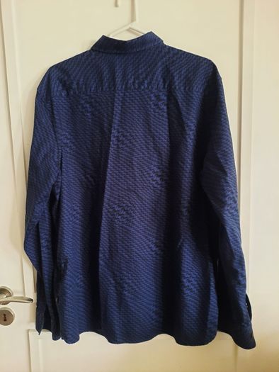 Ted Baker cotton long sleeve shirt in very good condition with no issues and has been dry cleaned see last two photos for exact measurements FREE STANDARD POSTAGE INCLUDED