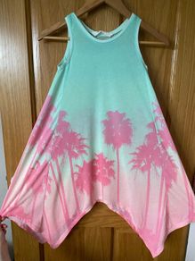 Girl's H&M Sleeveless Dress | Holiday Theme | Size 8-10yrs