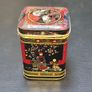 oriental asian vintage empty tea tin container collectables Image 3