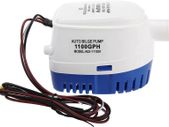 12V Automatic Submersible Boat Bilge Water Pump Built-in Auto Float Switch