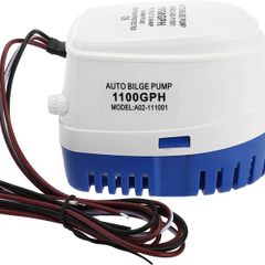 12V Automatic Submersible Boat Bilge Water Pump Built-in Auto Float Switch