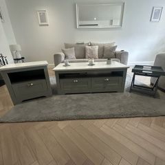 Coffee table & lamp table set