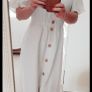 Zara White Dress - S Image 6
