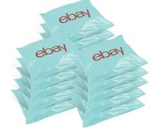 500 X eBay Packaging Self Seal Plastic Mailer Bags 6 X 9 INCH or 15cm x 22.9cm 4.0cm Lip Blue/Red
