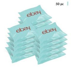 500 X eBay Packaging Self Seal Plastic Mailer Bags 6 X 9 INCH or 15cm x 22.9cm 4.0cm Lip Blue/Red