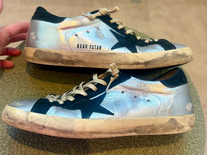 Beautiful Golden Goose Superstar Trainers