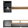 LED TV Furniture Set Living Room TV Furniture Set Modern TV Furniture Sets Mini TV Wall Units Image 9