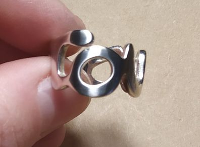 Preloved Sterling Silver TOUS Ring