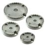 Gas Cooker Burner Crown & Flame Cap Kit for Lamona (Small, 2 Medium & Large, 55mm - 100mm) Image 6