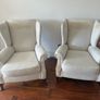 Pair of Queen Anne armchairs Image 2