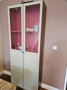 Free to Go! glass cabinet. OTHER ITEMS GONE