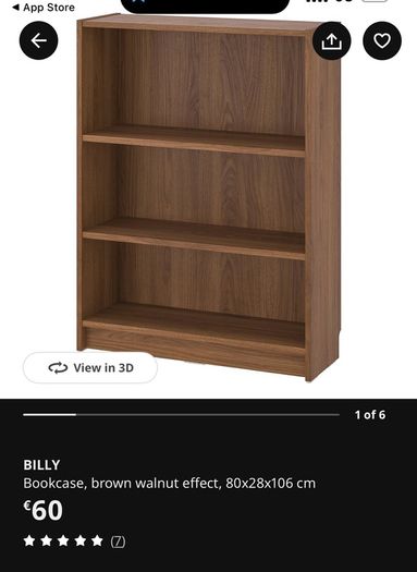 Ikea Billy Bookcase