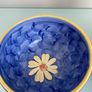 New Azure Blue Hand Painted Bowl and Jug Image 4