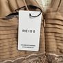 Reiss Lace Pleated Dress Image 3